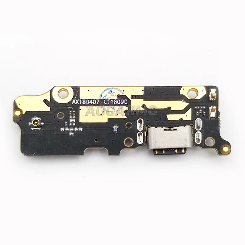 Зарядный USB порт Aocarmo Type C док разъем печатная плата гибкий кабель для замены Xiaomi 6X