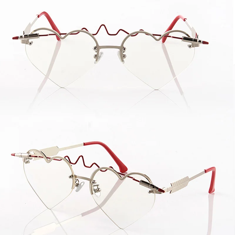 Gafas Модные женские солнцезащитные очки Брендовые дизайнерские Роскошные Винтажные Солнцезащитные очки в форме сердца женские очки распродажа-продавец