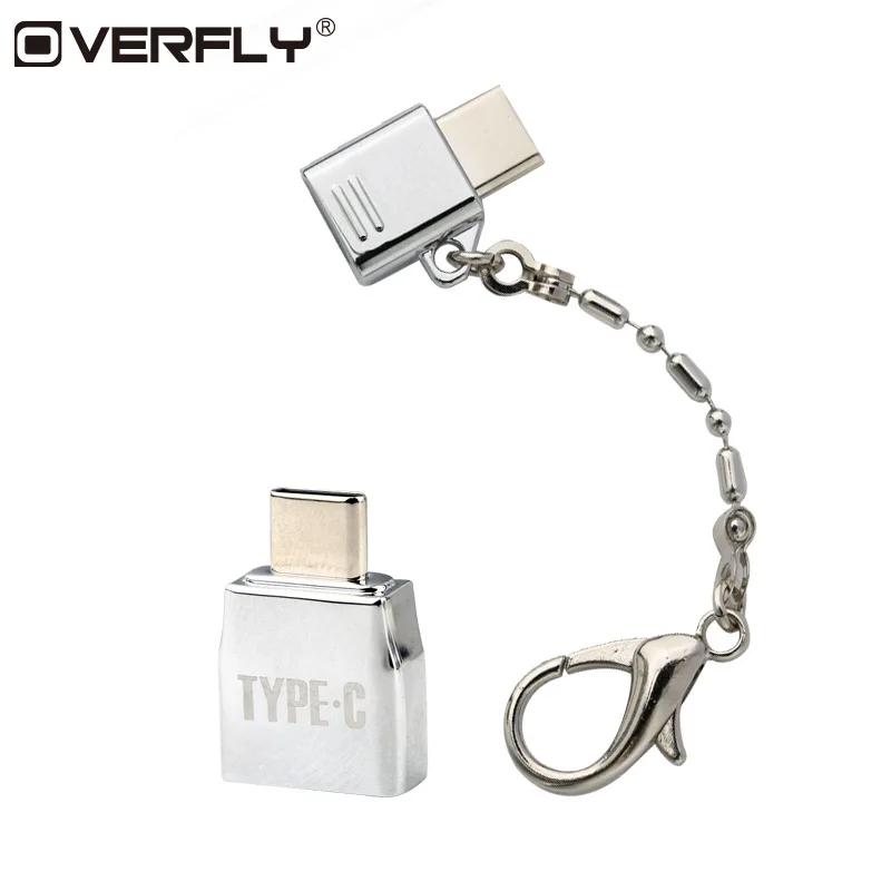 Цинковый сплав металлический USB C OTG type адаптер Micro 2 0 Женский к 3 1 Тип Мужской