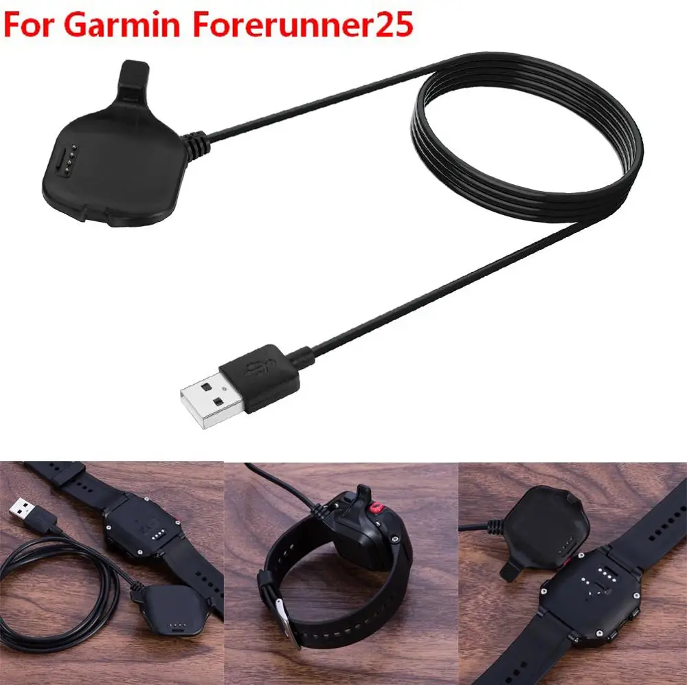 Зарядное устройство для Garmin Forerunner 25 полосный ремешок Синхронизация данных