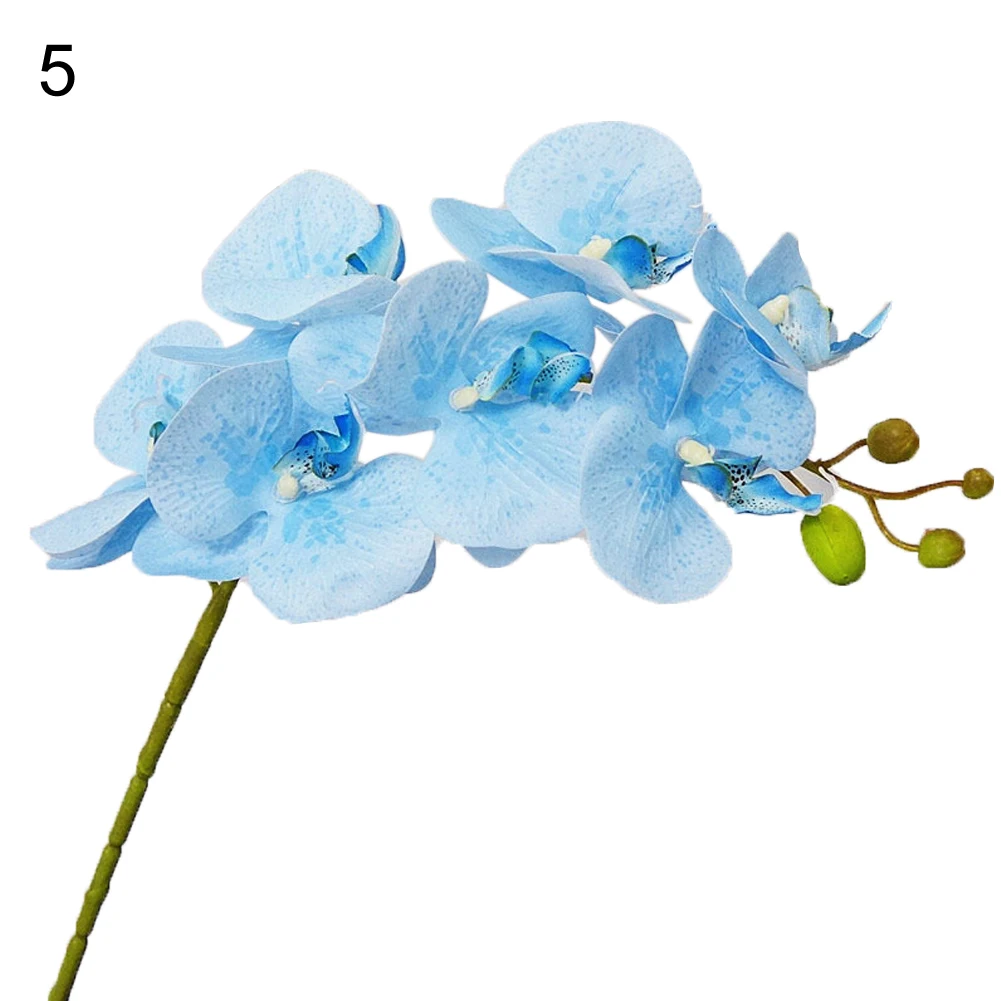 

1 Pc Artificial Flower Butterfly Orchid Garden DIY Party Home Wedding Photo Props