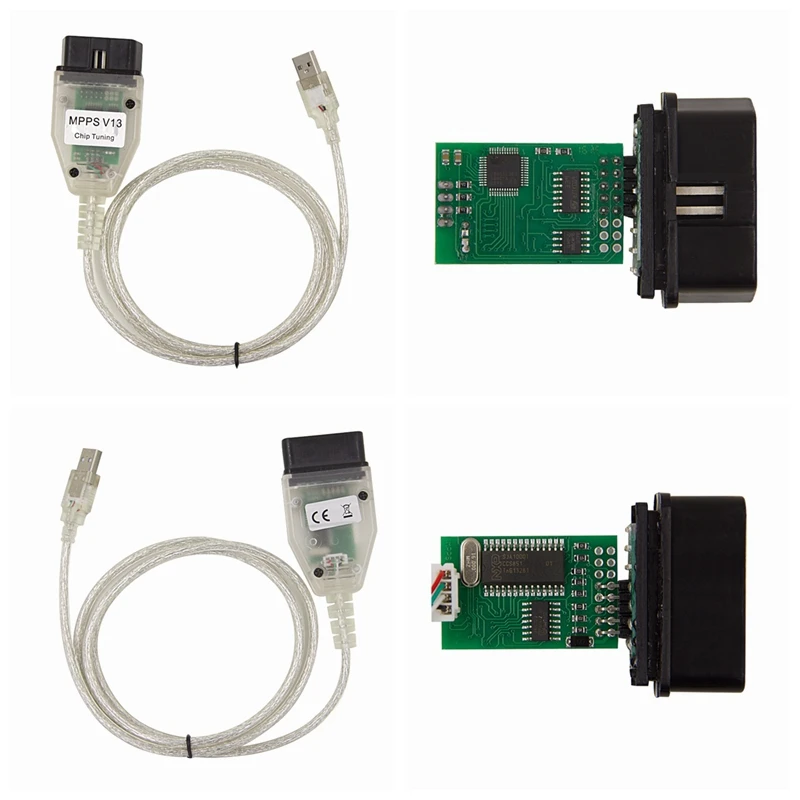 Поддержка множества языков SMPS MPPS V13.02 MPPS V16 OBD can мигающий указатель чип тюнинг ECU REMAP OBD2 профессиональный кабель с Быстрая