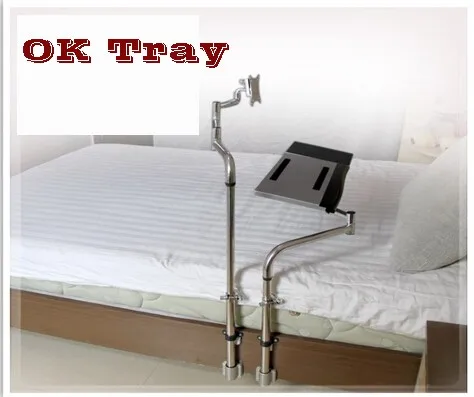OK730 поднос прикроватный монитор держатель клавиатуры складной вращение на 360