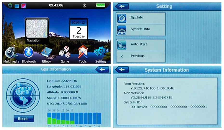 Fodsports 4." 8 ГБ 256 МБ GPS приборы для мотоциклов навигации FM для IPX7 Водонепроницаемый Bluetooth автомобиля GPS навигатор трекер карты