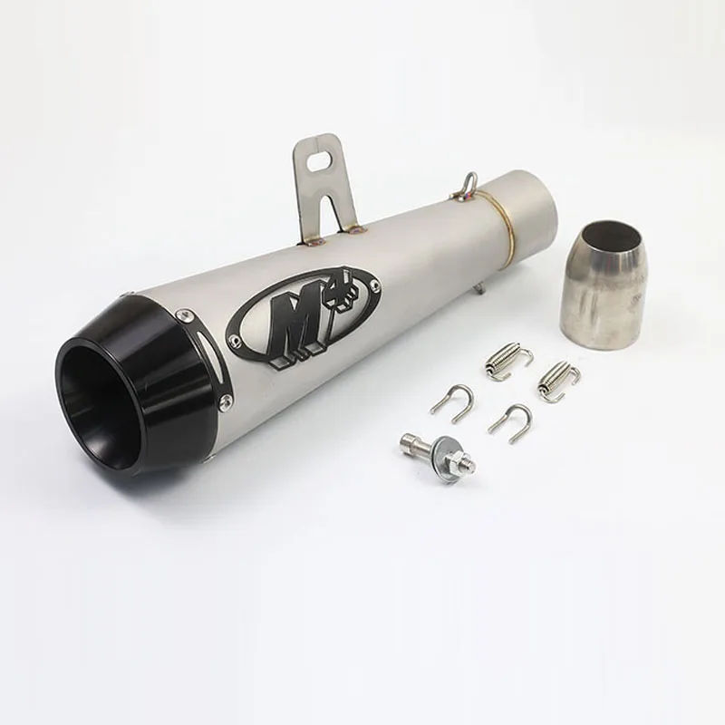 На входе 51 мм глушитель выхлопной трубы мотоцикла M4 гоночный выхлопа GP для Yamaha R6