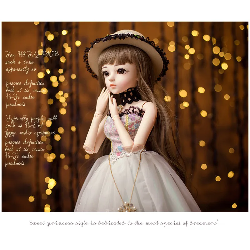 S8- гурнье 1/3 60 см Josephina-Doris BJD куклы Республика Китай Эра Девушка одета Смолы Реалистичные куклы