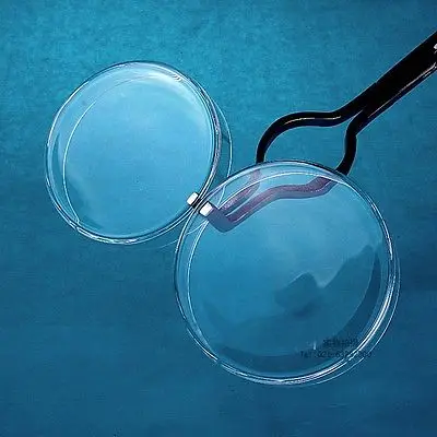 100 мм боросиликатное стекло Петри культура блюдо для химии лаборатории