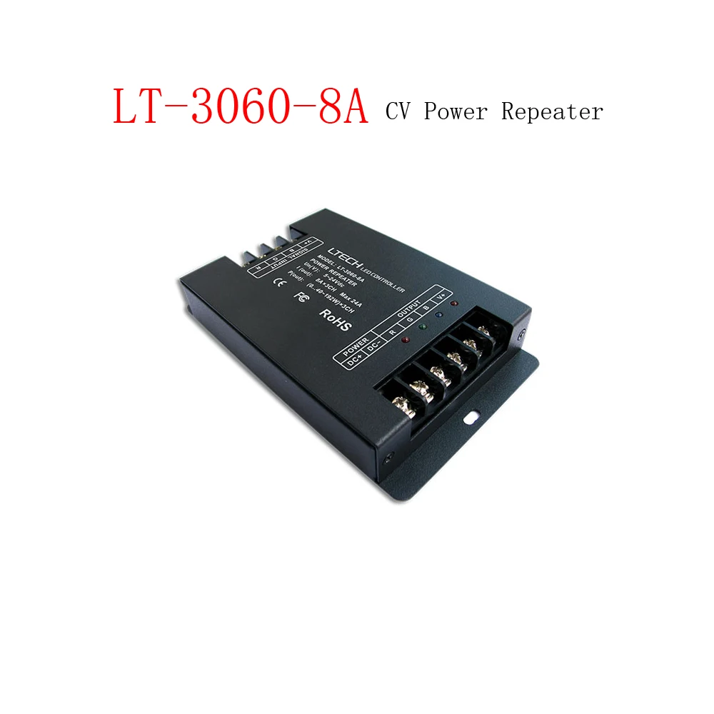 LTECH LT 3060 8A CV мощность повторитель входное напряжение 5 24Vdc|Контролеры RGB| |