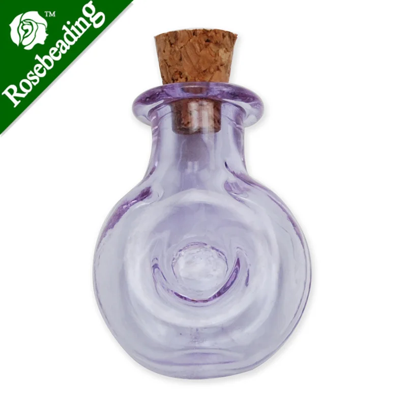 Цветная маленькая бутылка XO пустая стеклянная для желаний банка пробойная