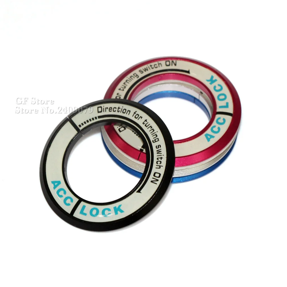 Car Ignition Switch cover noctilucence glow 3D stickers auto accessories for Opel astra h j g mokka insignia zafira corsa | Автомобили и