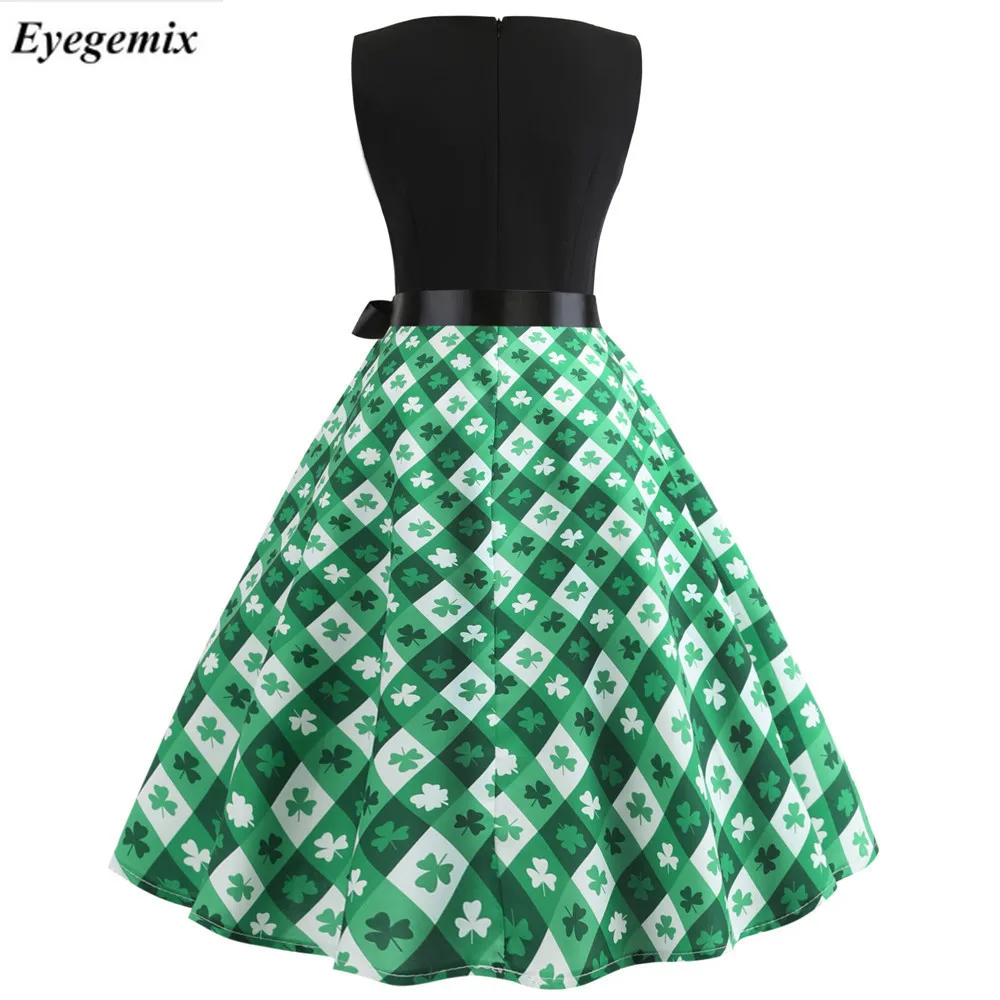 Лоскутное женское платье 2019 Летняя Повседневная винтажная праздничная одежда с