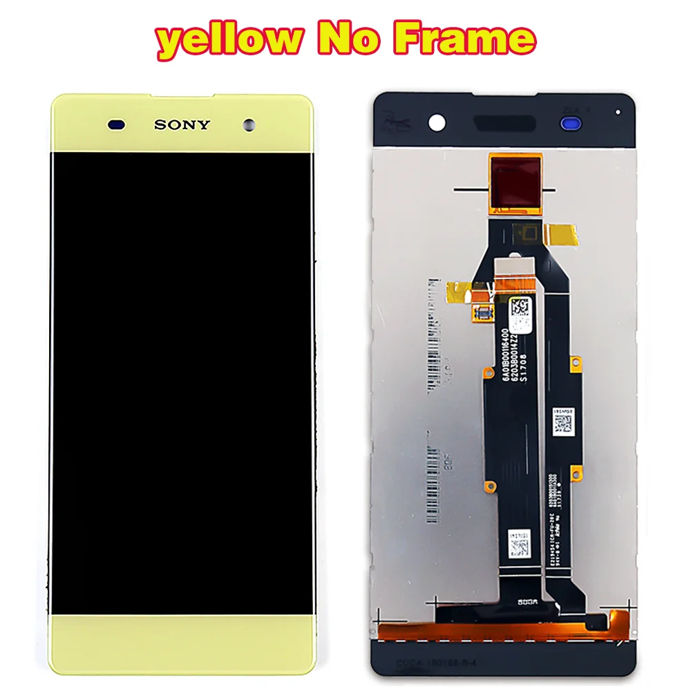 SONY Xperia XA 5,0 дюймов ЖК-дисплей F3111 F3112 F3115 F3116 сенсорный экран дигитайзер 1280*720 сборка рамка бесплатные инструменты стеклянная пленка