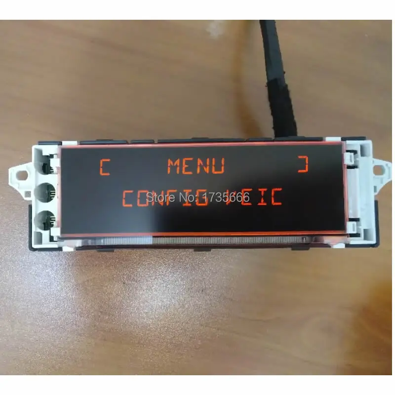Оригинальный Автомобильный телефон поддержка USB aux дисплей красный монитор 12
