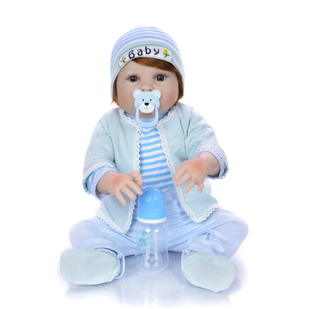 Кукла реборн силиконовая Реалистичная для детей игровой домик на день рождения