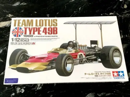 TAMIYA 12053 1/12 F1 команда LOTUS тип 49B 1968 Вт/фото ETCH запчасти модель F/S rc игрушка|Детали и