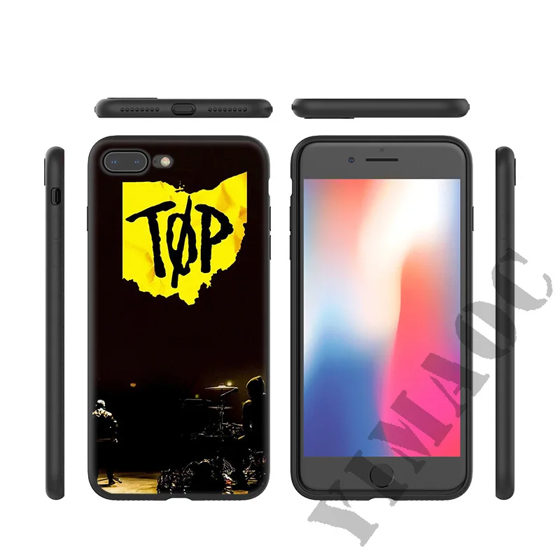 YIMAOC Twenty One Pilots Мягкий силиконовый чехол для iPhone 11 Pro Xr Xs Max X или 10 8 7 6 6S Plus 5 5S SE |