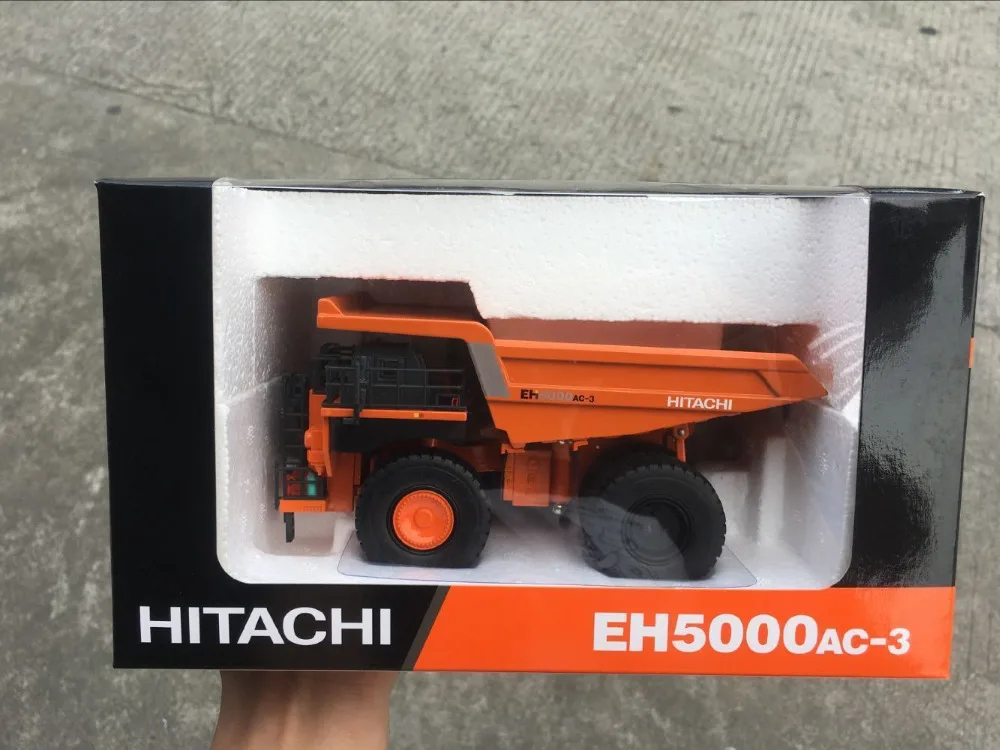

Rare! Hitachi EH5000AC-3 Dump Truck 1:87 Scale Die-Cast Model