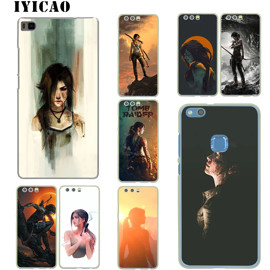 Tomb raiderHard для Huawei P30 P20 P9 P10 Plus Pro P Smart Z Lite 2019 Nova 2i 3i 4 5i|Чехлы-накладки| |