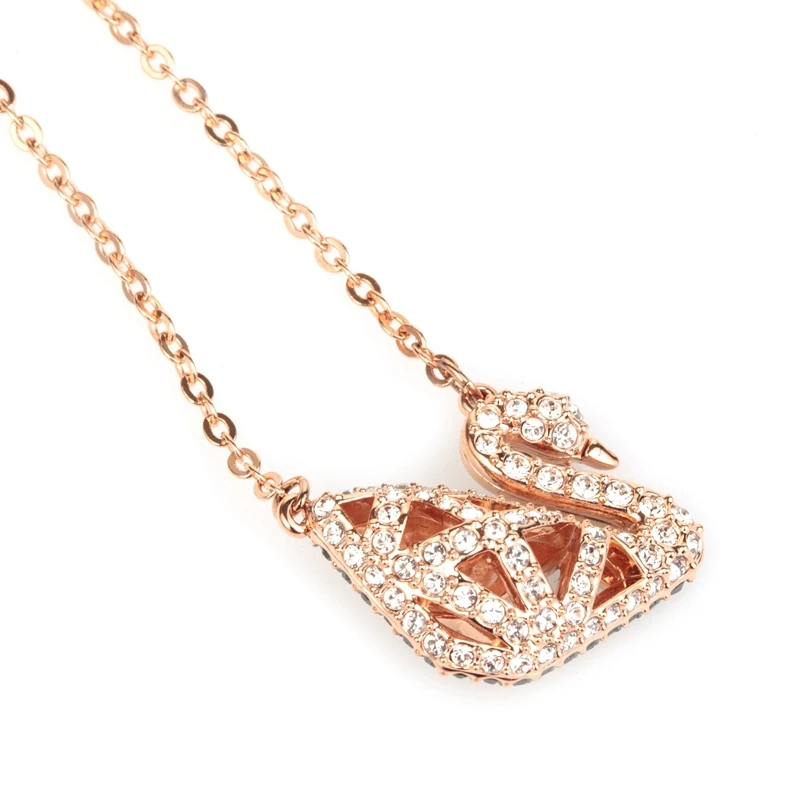 Ожерелье Swarovski Facet с лебедем 5281275