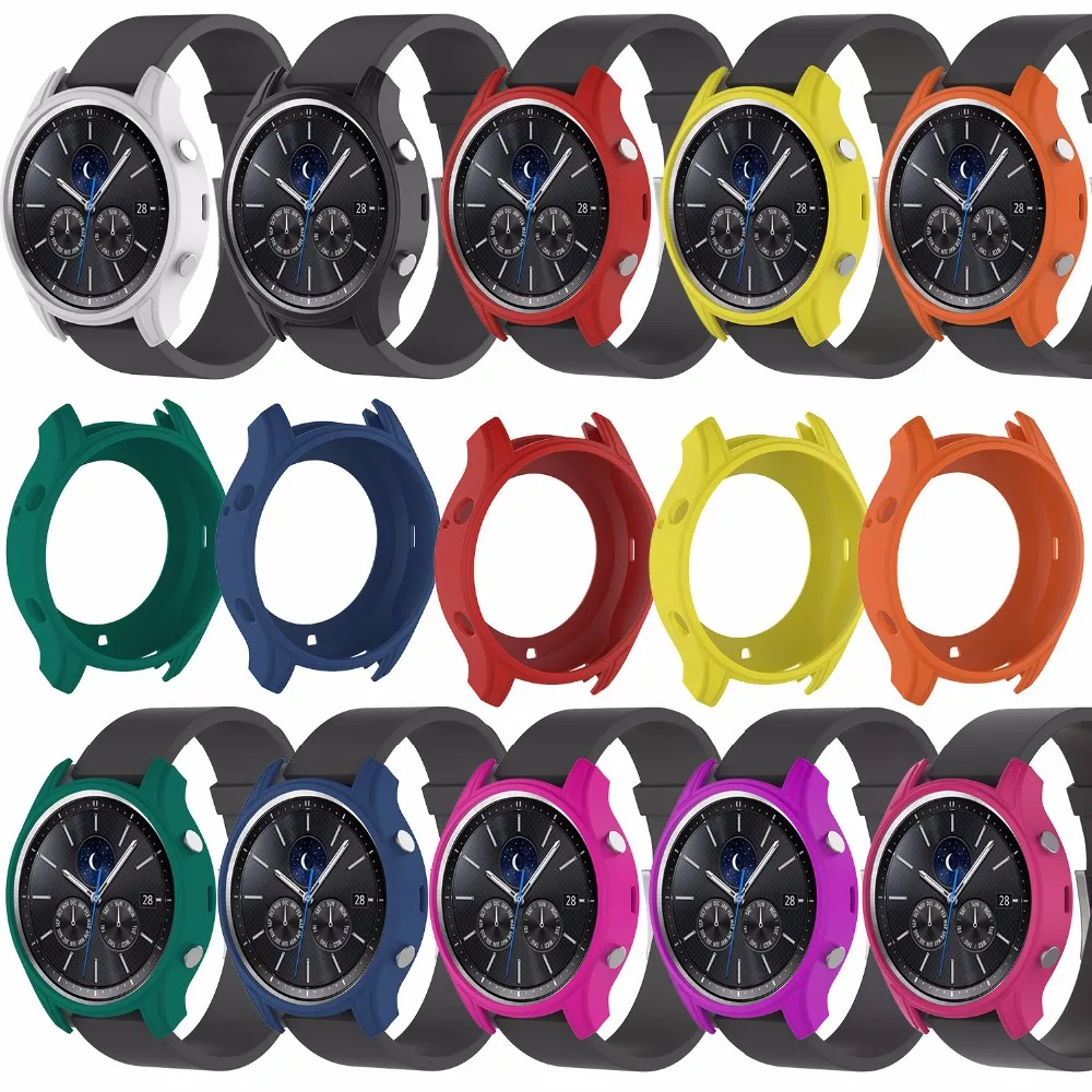 Bemorcabo для Samsung Gear S3 Классический чехол силиконовая защитная рамка ударопрочный