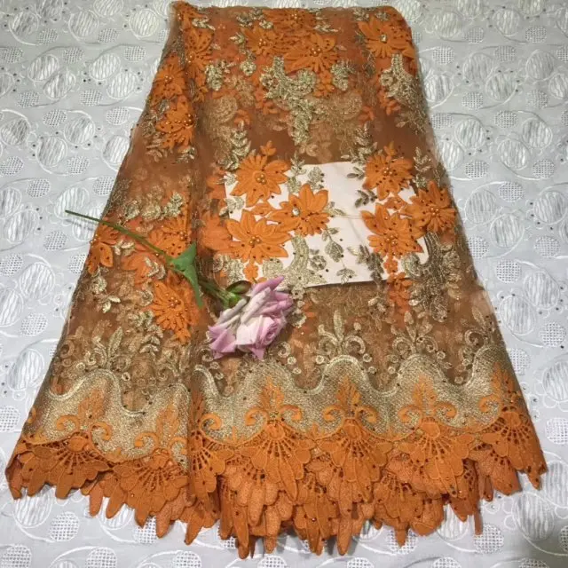 Embroidery African Lace Fabric with Rhinestones Nigerian Swiss Voile Laces In Switzerland Tulle Fabrics for Sewing Dress | Аксессуары