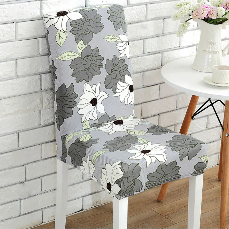 1 шт. спандекс Винтаж бабочка красивые цветы узор стульев пыле стрейч современный