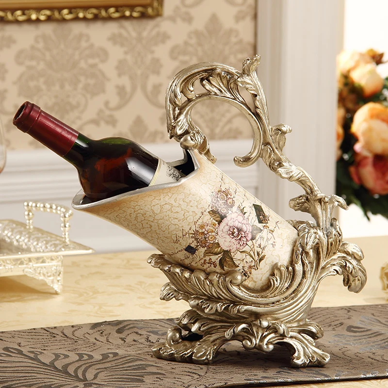 Винная стойка из смолы в европейском стиле | Мебель