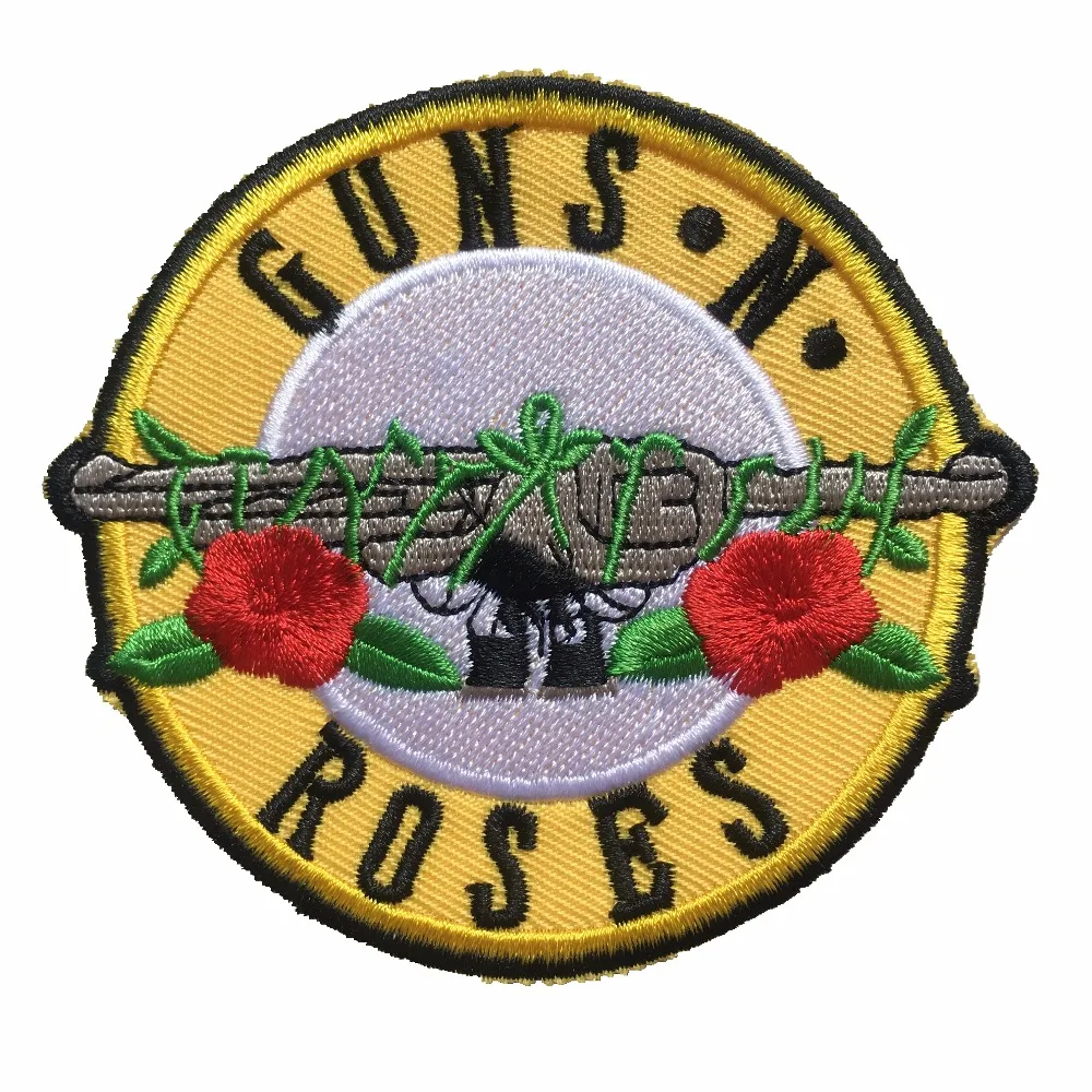 Новое поступление музыкальная аппликация для вышивания рок группы GUNS N'