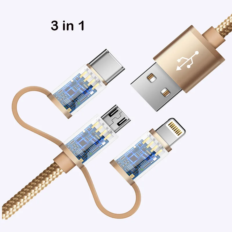 Быстрая зарядка 3 0 быстрое USB зарядное устройство и 1 м А usb кабель в для iPhone samsung