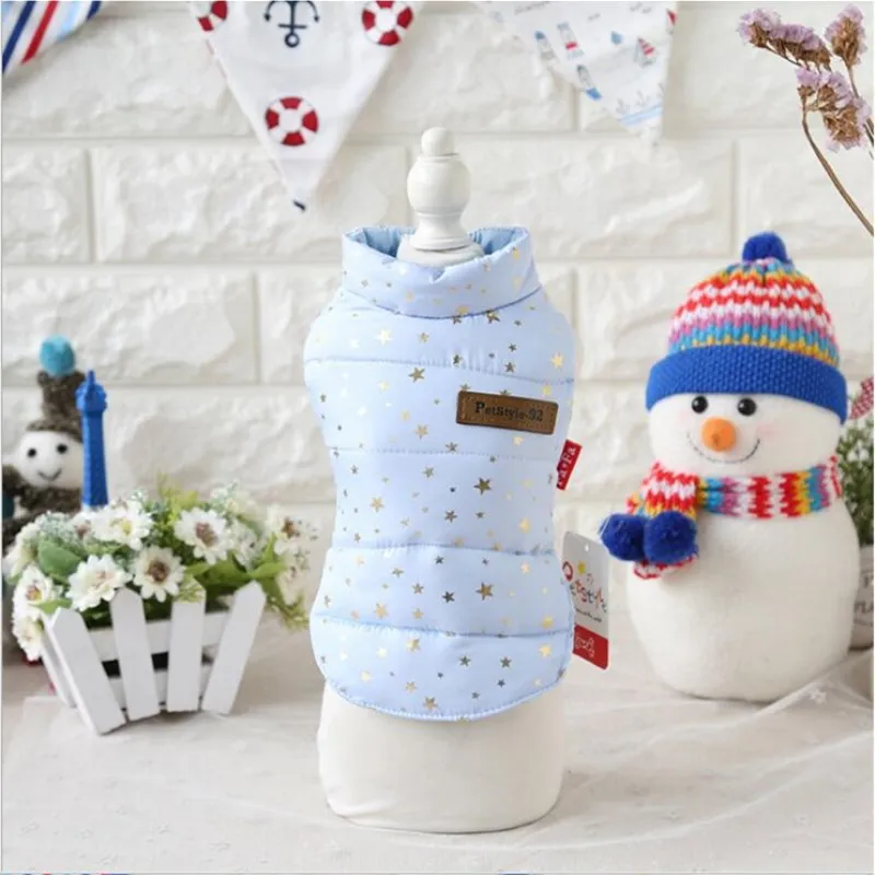 2018 Одежда для собак стеганое пальто водоотталкивающая зимняя домашней собаки