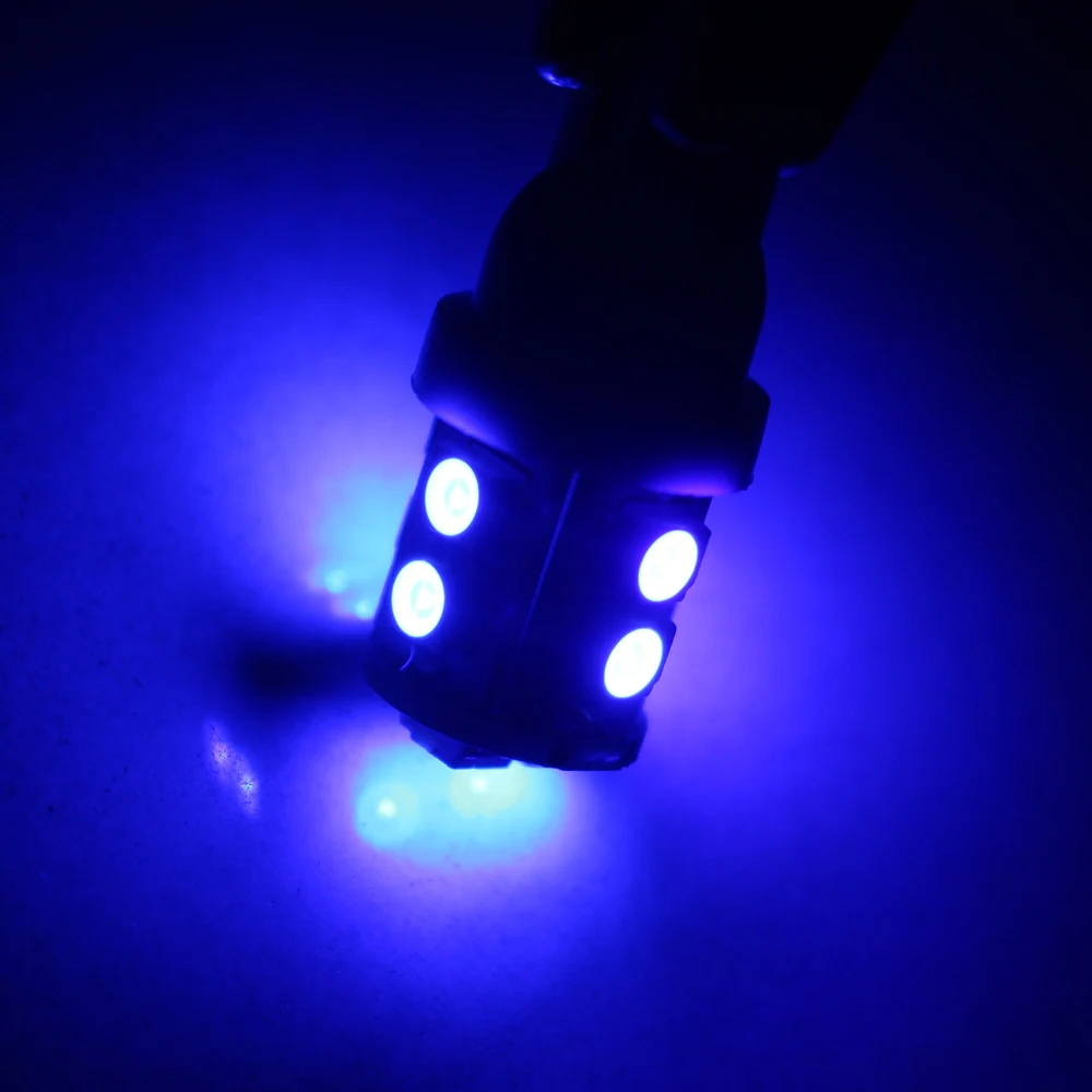 4 шт. Автомобильные светодиодные лампы T10 168 194 W5W 10 1210/3528 SMD|Сигнальная лампа| |