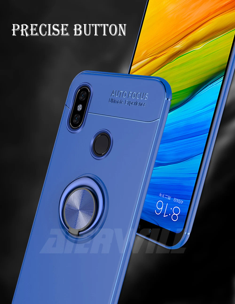 Защитный чехол для Xiaomi Mi Max 3, защитный бампер, кольцо-держатель, мягкая силиконовая матовая задняя крышка для Xiaomi max 3, чехлы