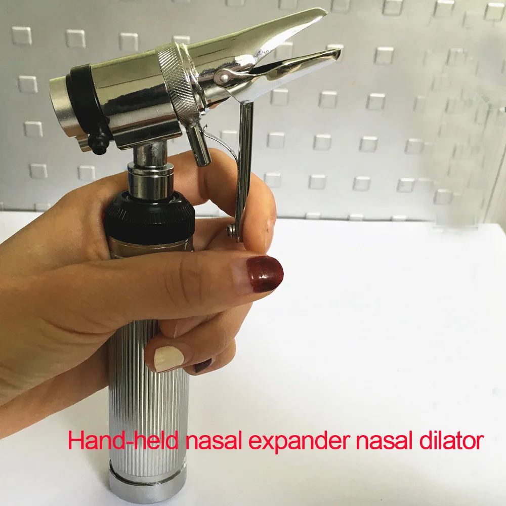 

Nasal dilator cavum nasi endoscope, rhinitis examination built-in light source and magnifying glass Health & Beauty