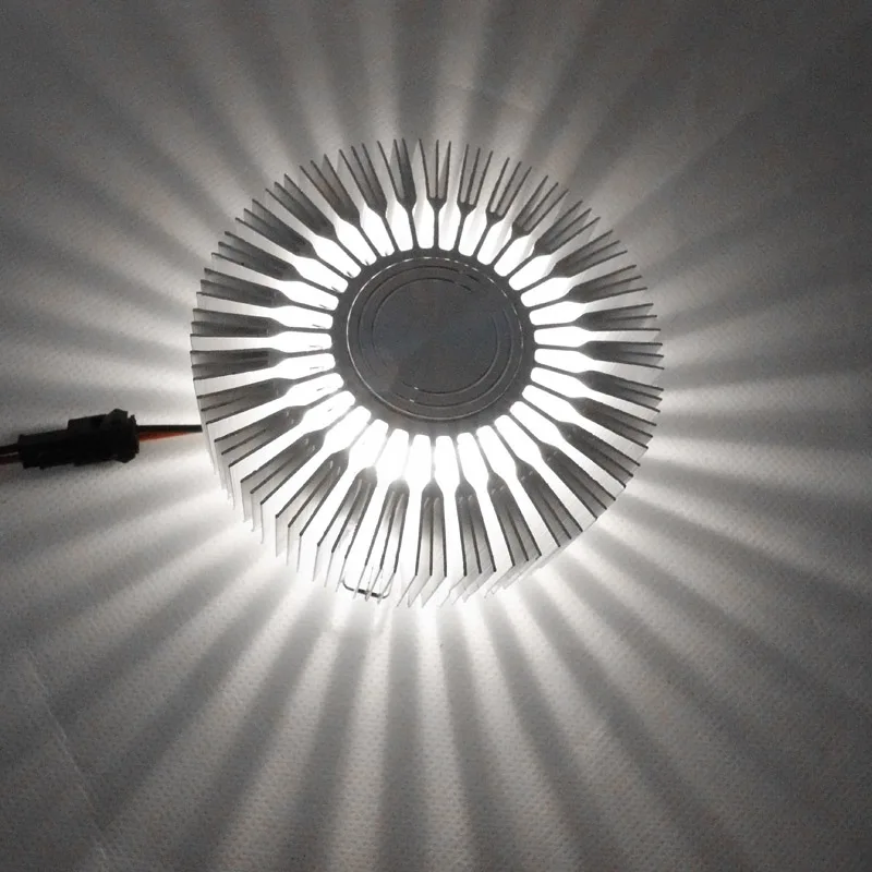 3 Вт Светодиодный светильник из алюминиевого сплава подвесной люстра Декор