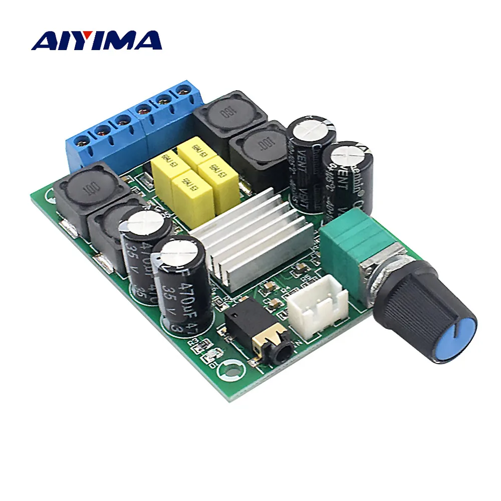 AIYIMA Amplificador Мини цифровой усилитель мощности аудио Плата TPA3116D2 двухканальный 2x50