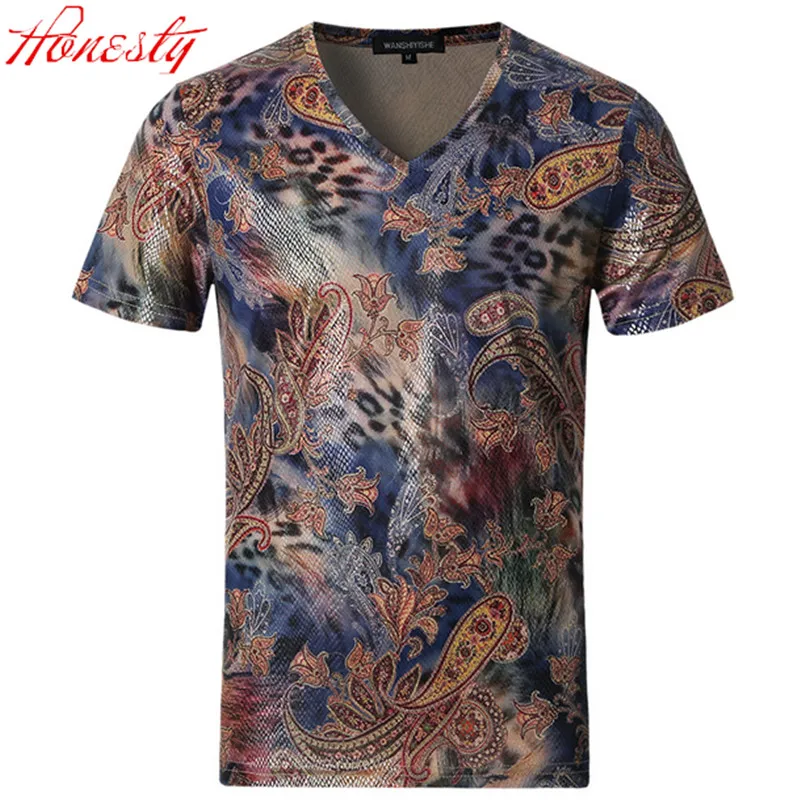 Мужская футболка с 3d принтом брендовая мерсеризованная хлопковая Летняя