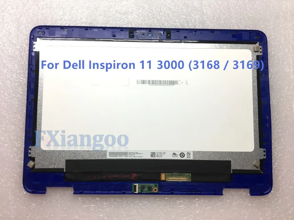 (С рамкой) для Dell Inspiron 11 3168 в сборе 6 сенсорный экран + ЖК-экран дигитайзер |