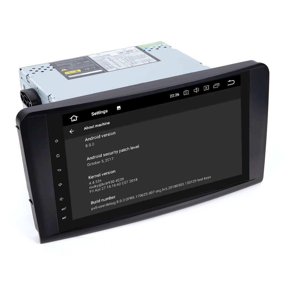 Eunavi 2 Din Android 8 0 Octa core 9 ''автомобиль радио стерео gps Navi для Mercedes Benz r класс W219 4G