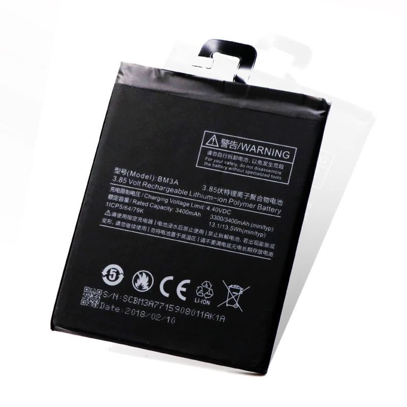 For xiaomi Mi note 3 Battery BM3A Batterie Bateria Batterij Accumulator note3 3500mAh | Мобильные телефоны и аксессуары