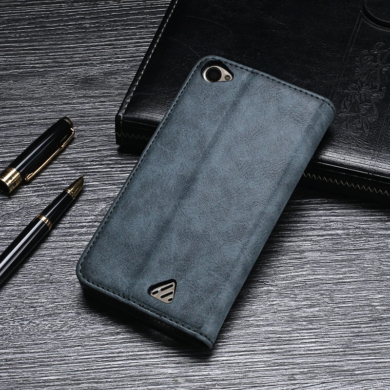 Чехол для Oukitel C5 Pro чехол высокое качество Ретро стиль кожаный с откидной крышкой