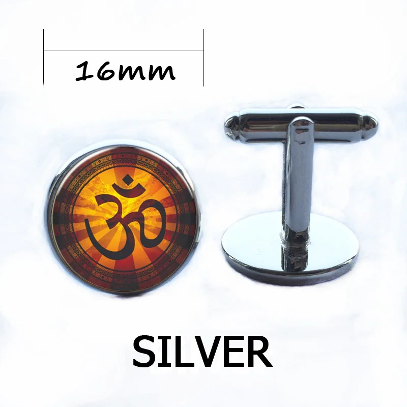 Ожерелья-чокеры из стекла дизайнерские ожерелья с символом Ом подвески для