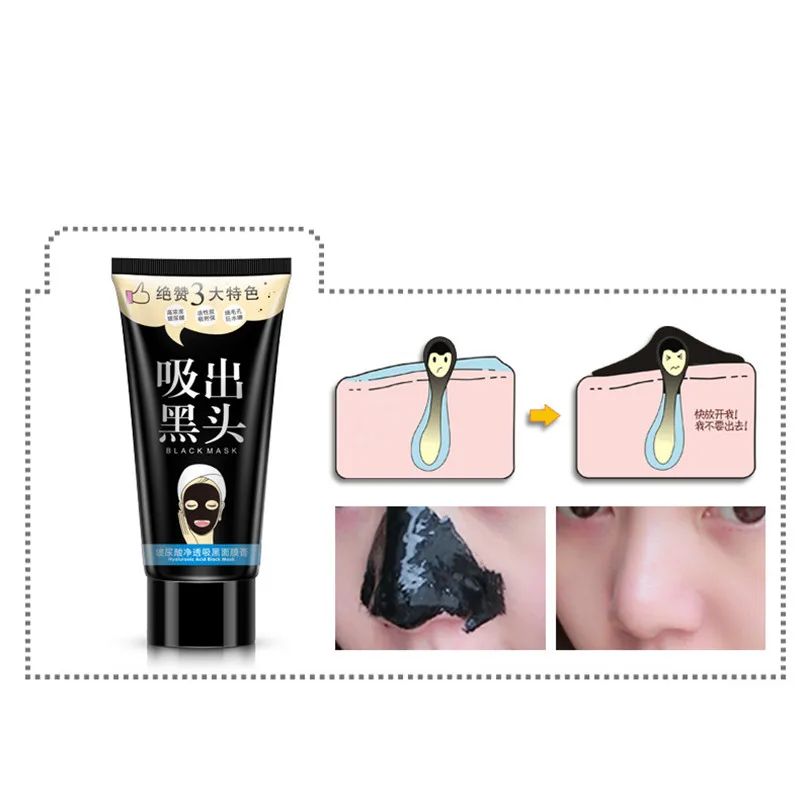 OneSpring черная маска для ухода за лицом лица усадка пор тушь ресниц носа головка