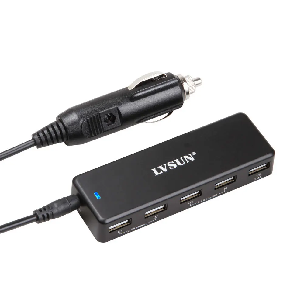 Универсальное многопортовое зарядное устройство Udoli 36 Вт USB 5 портов адаптер