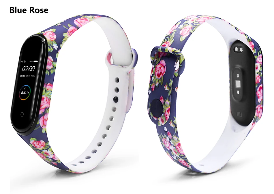 BOORUI mi band 4 ремешок силиконовый miband 4 универсальные аксессуары спортивный ремешок на запястье Замена для xiaomi mi band 4 смарт-браслеты