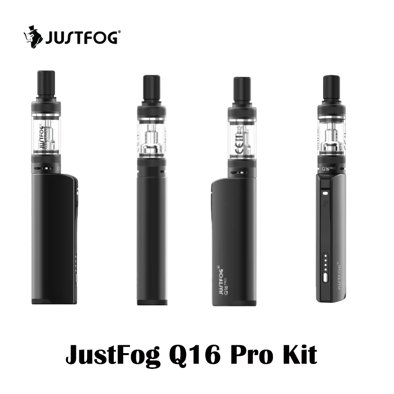 Новейший JustFog Q16 Профессиональный стартовый пакет 900 мАч электронная сигарета