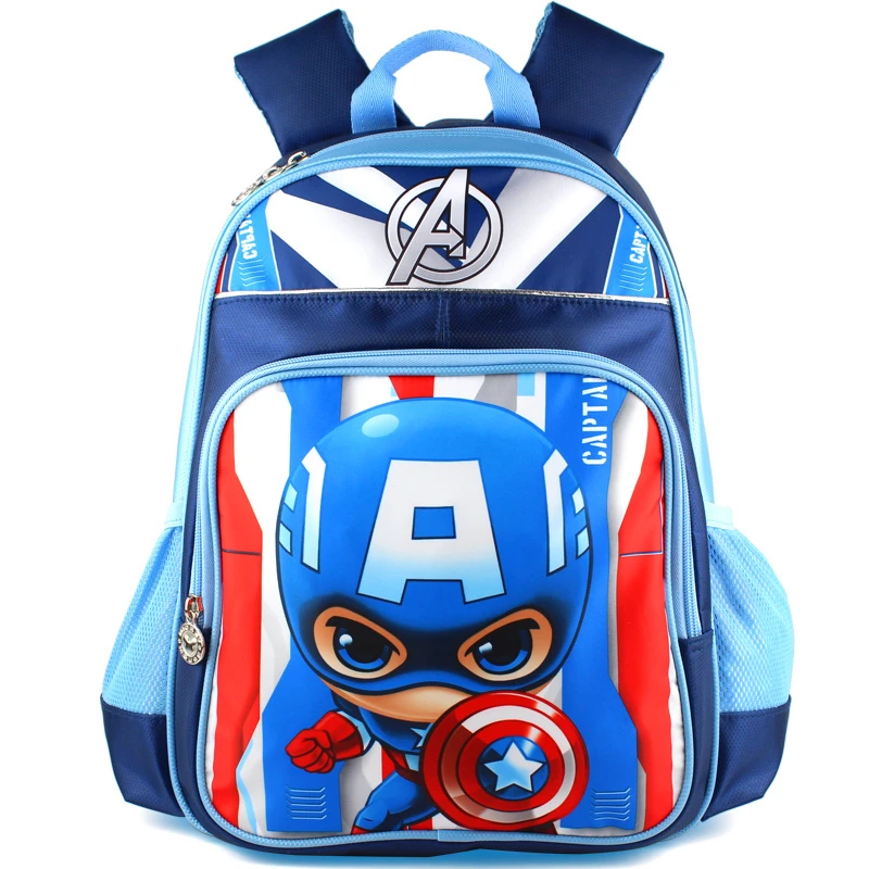 Милый Капитан Америка детский школьный рюкзак для девочек Мстители комиксы Халк