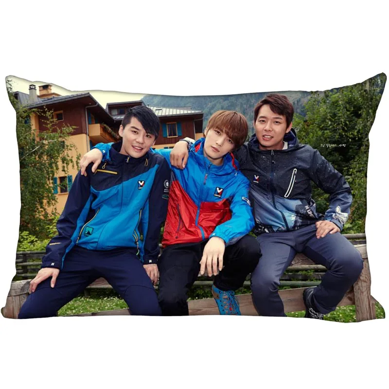 10 Новое поступление KPOP star на заказ JYJ напечатанная атласная наволочка индивидуальный логотип две стороны больше размер 35x45 см, 40x60 см, 50x75 см - Цвет: 10