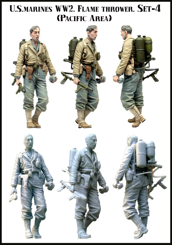 [Tuskmodel] 1 комплект модели из смолы 35 шкал фигурки армии США E057|model figure kits|resin model