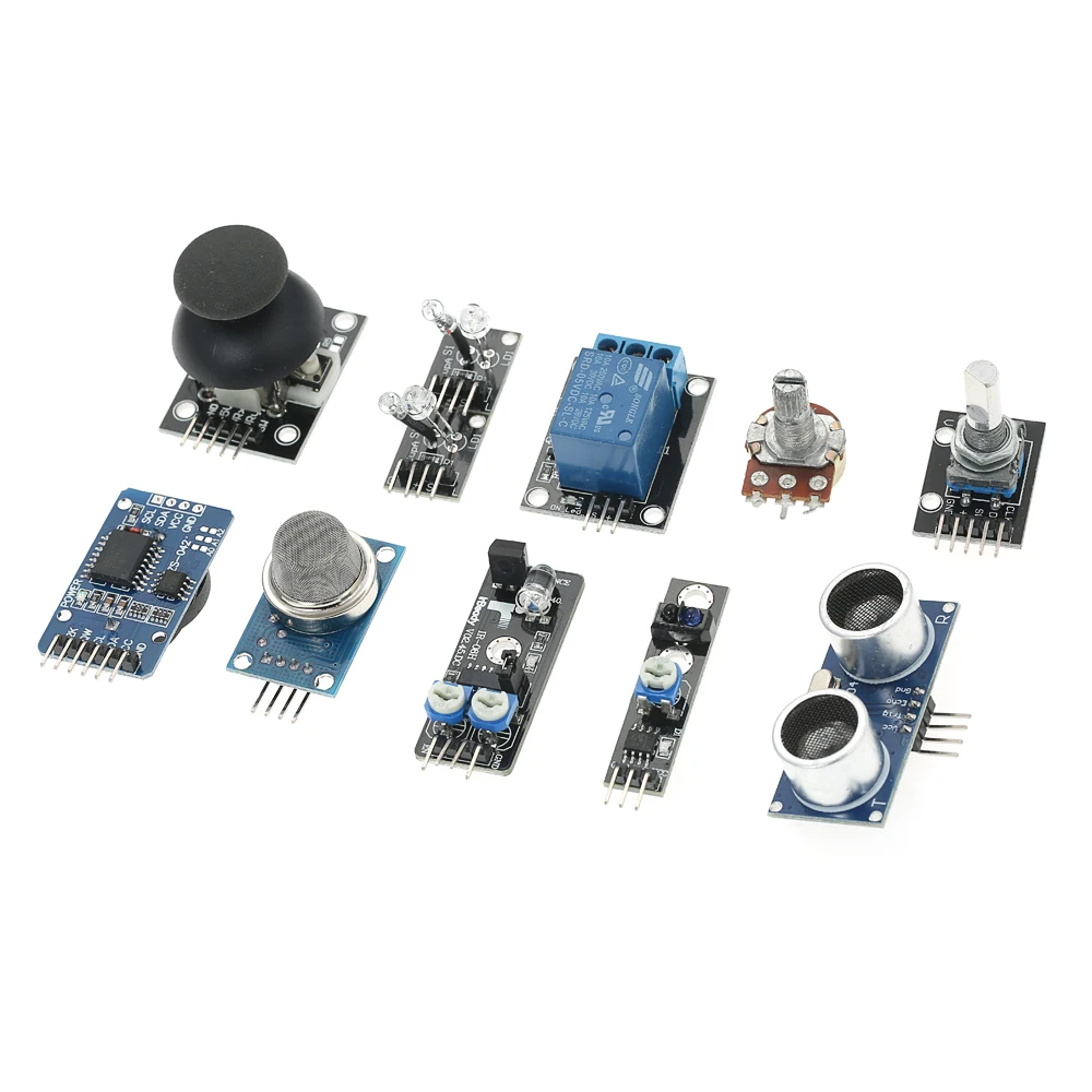 Модуль датчиков MEGA2560 R3 40 стартовый комплект для Arduino с макетной платой IIC 2004 ЖК