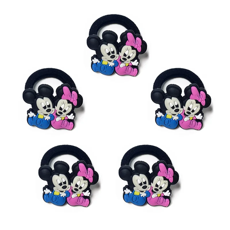 3702-06 Популярные заколки для волос с рисунком Микки и Минни; Новинка; заколки для волос для маленьких девочек; детские заколки для волос; аксессуары для головных уборов; подарки на Рождество и вечеринку для детей - Цвет: 3702-06